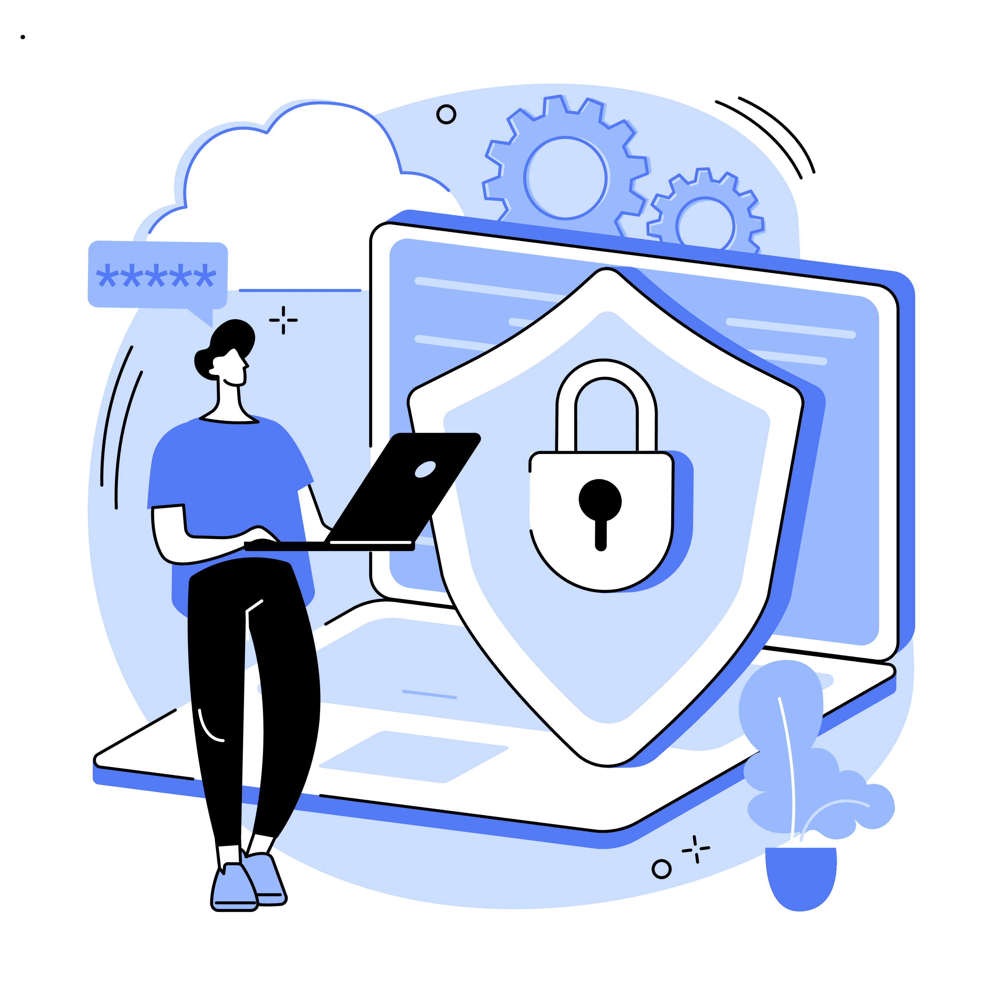 Learning Management System (LMS) in Nepal feature - Robust Security Measure